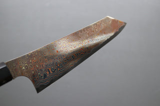 Nigara Hamono Aogami #2 Rainbow Damascus Kiritsuke Gyuto 240mm - Thecooksedge