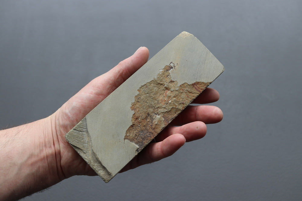 Shobu Asagi Natural Stone (Very Hard) - Thecooksedge