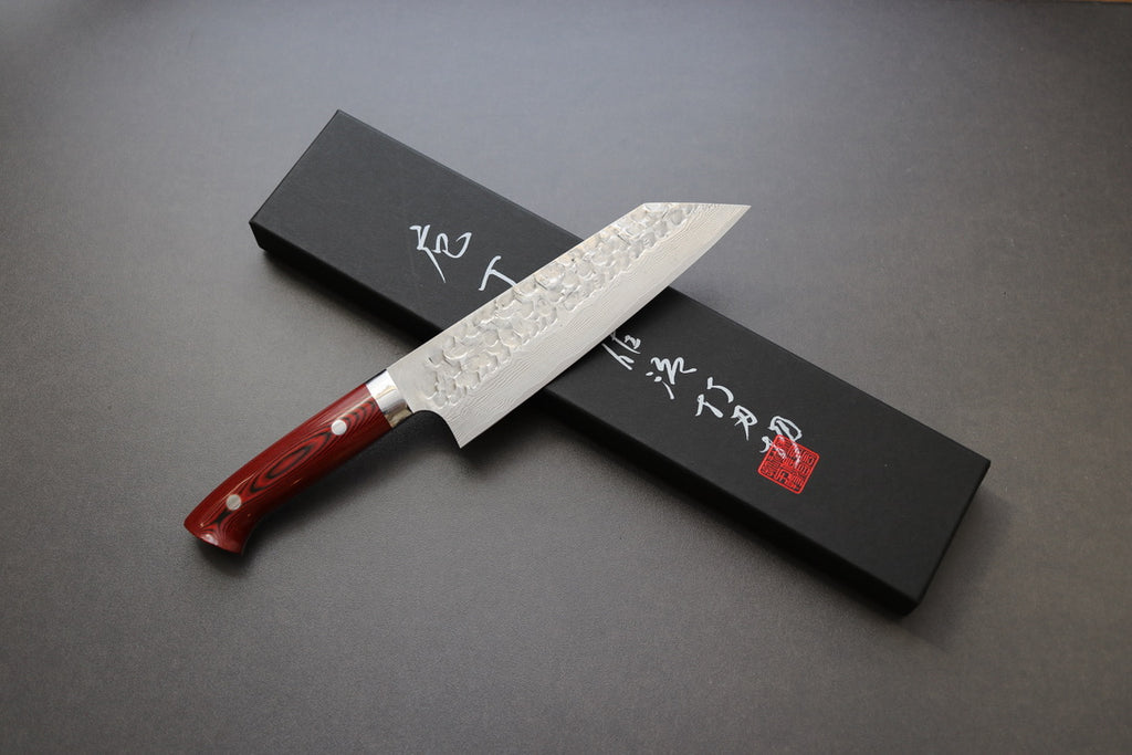 Takeshi Saji Tsuchime VG10 Bunka 180mm - Thecooksedge