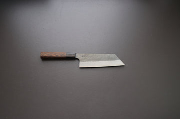 Nigara Hamono Kurouchi SG2 Nakiri 180mm - Thecooksedge