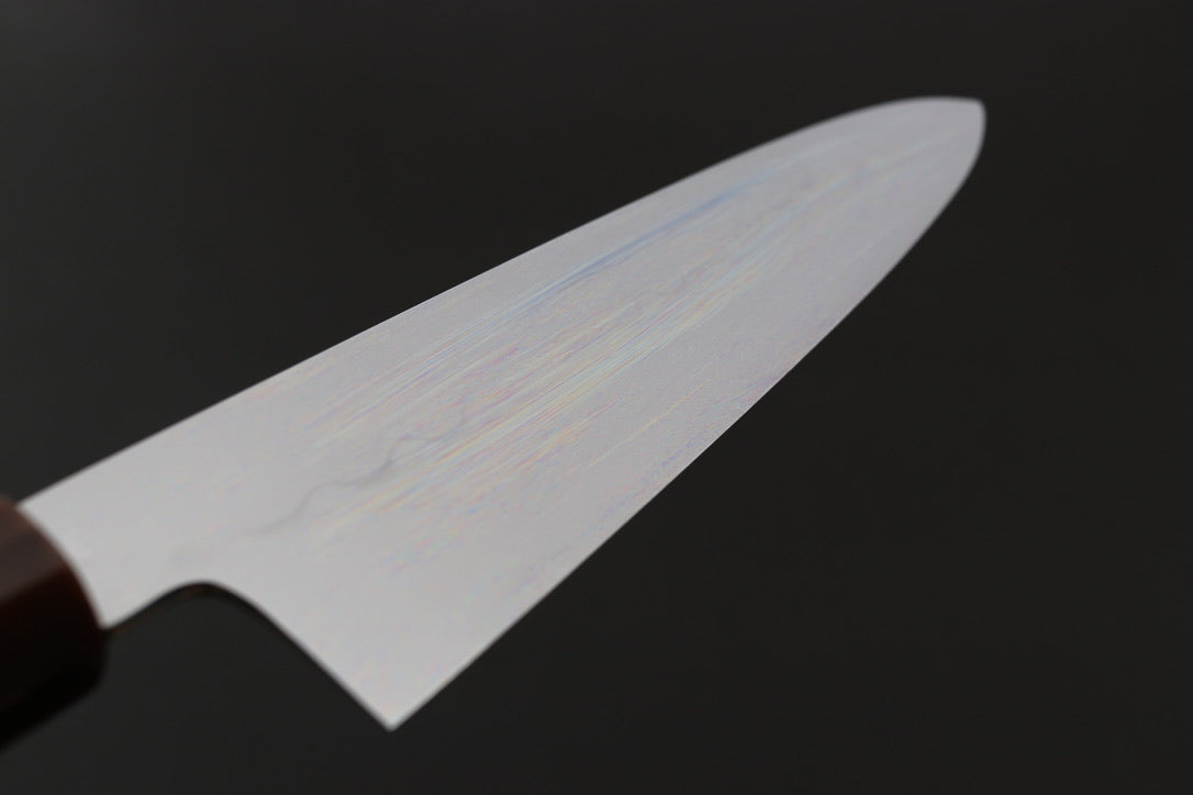Yoshikazu Ikeda Oil Quenched Honyaki White #3 Gyuto 240mm - Thecooksedge