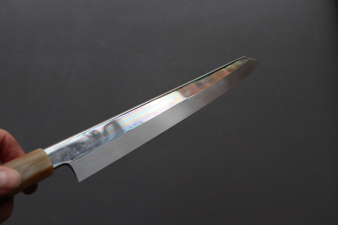 Satoshi Nakagawa Honyaki Kiritsuke Yanagiba 300mm - Thecooksedge