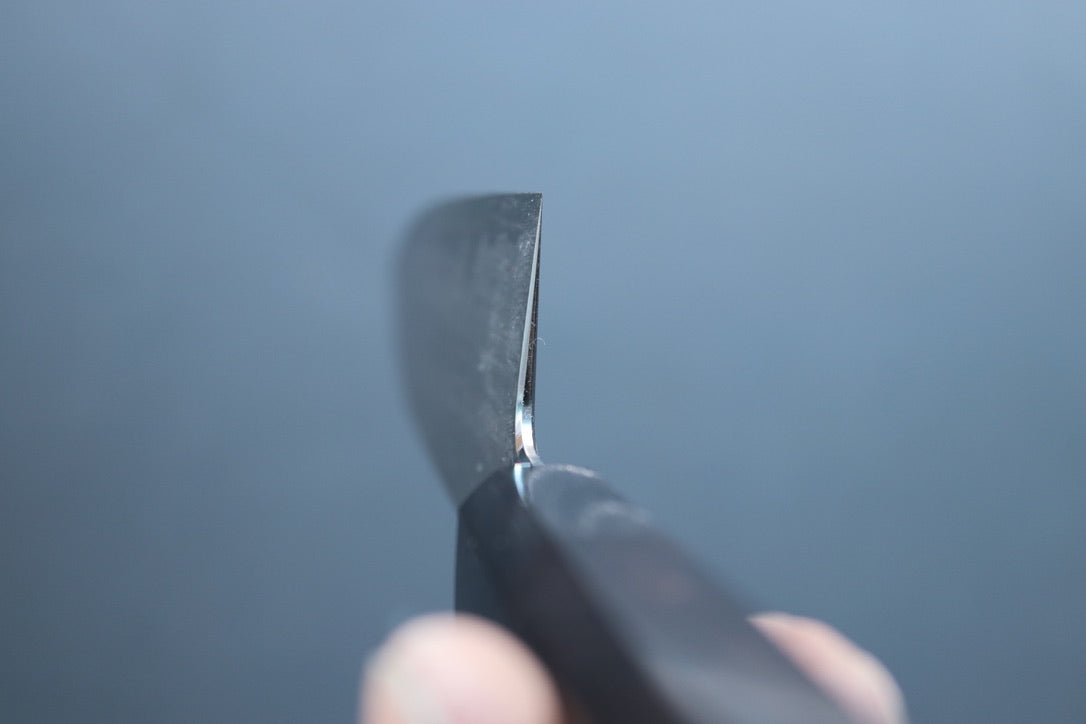 Nakagawa x Myojin Blue #1 Damascus Santoku 180mm - Thecooksedge