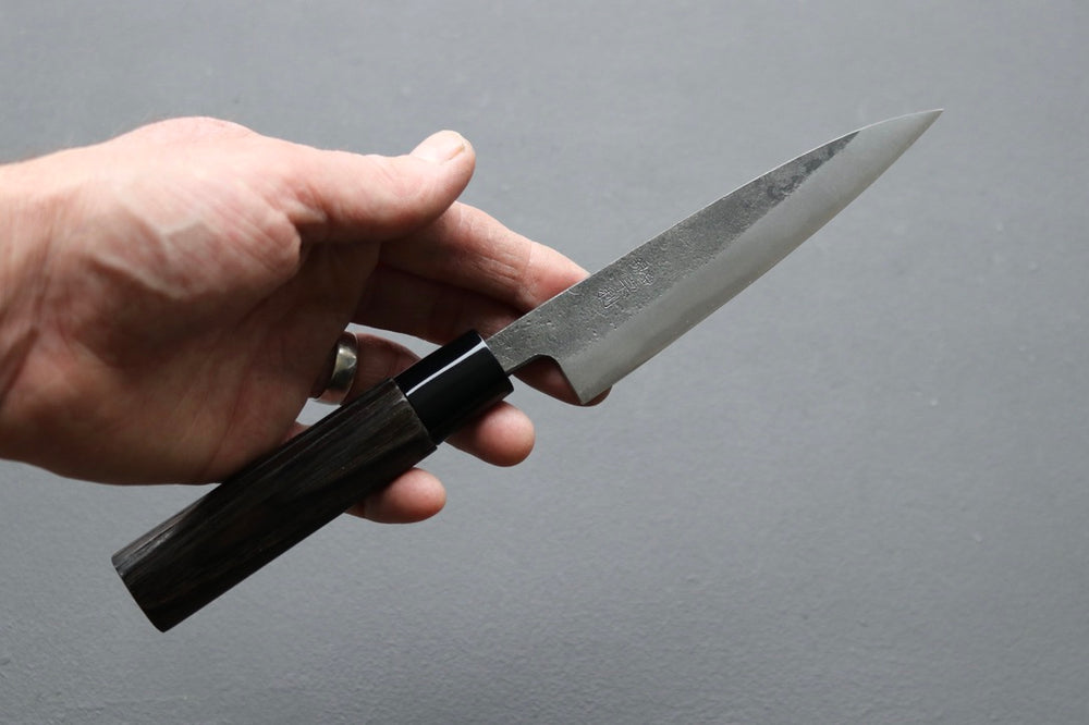 Munetoshi Nashiji Petty 120mm - Thecooksedge
