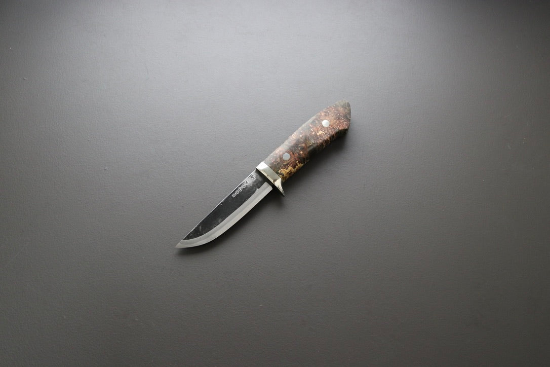 Takeda NAS Special Sheath hunting knife 120mm - Thecooksedge