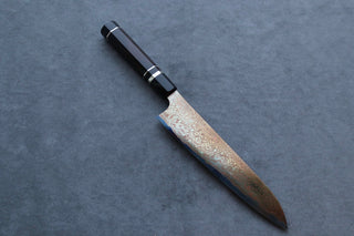 Nigara Hamono Aogami #2 Rainbow Damascus Gyuto 240mm - Thecooksedge
