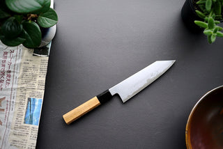 Nakagawa x Myojin Blue #1 Damascus Bunka 180mm - Thecooksedge