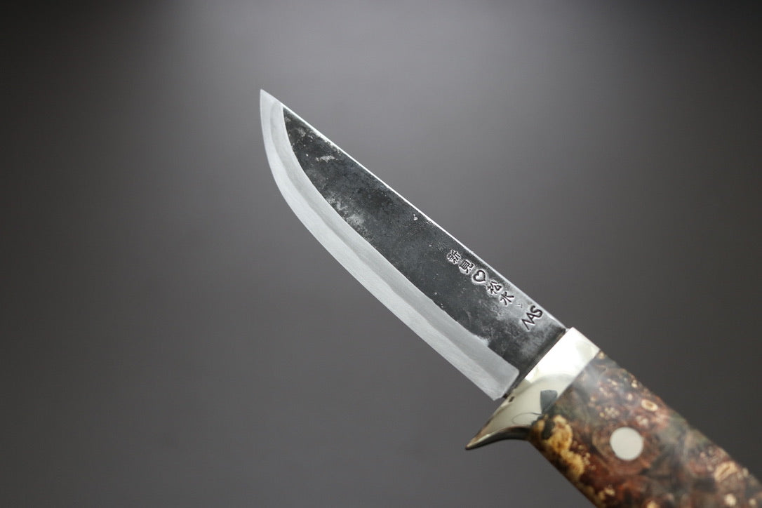 Takeda NAS Special Sheath hunting knife 120mm - Thecooksedge