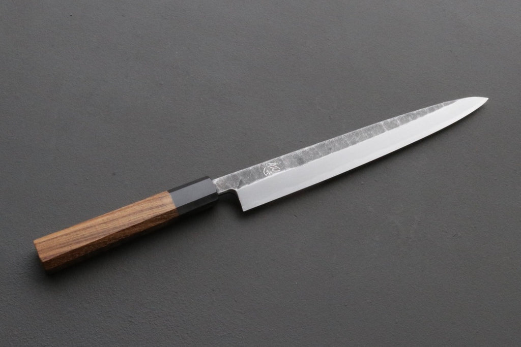 Hatsukokoro Single Bevel Kurouchi Yanagiba 240mm - Thecooksedge
