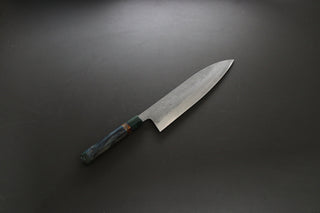 Sakai Kikumori Nashiji Gyuto 240mm Custom Handle - Thecooksedge