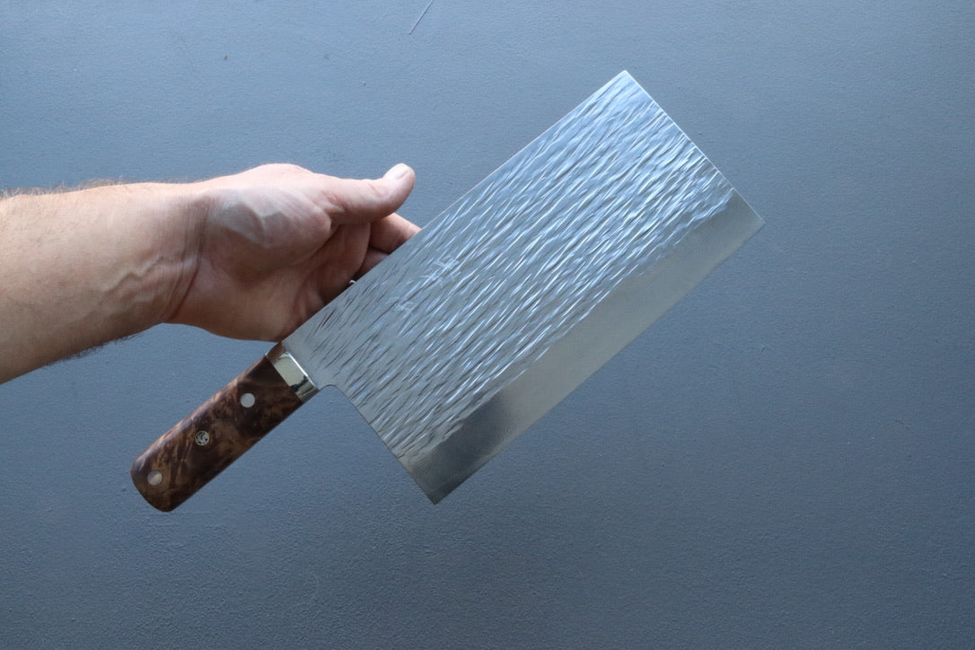 Yu Kurosaki SG2 Chuka Bocho w/Western Maple Handle - Thecooksedge