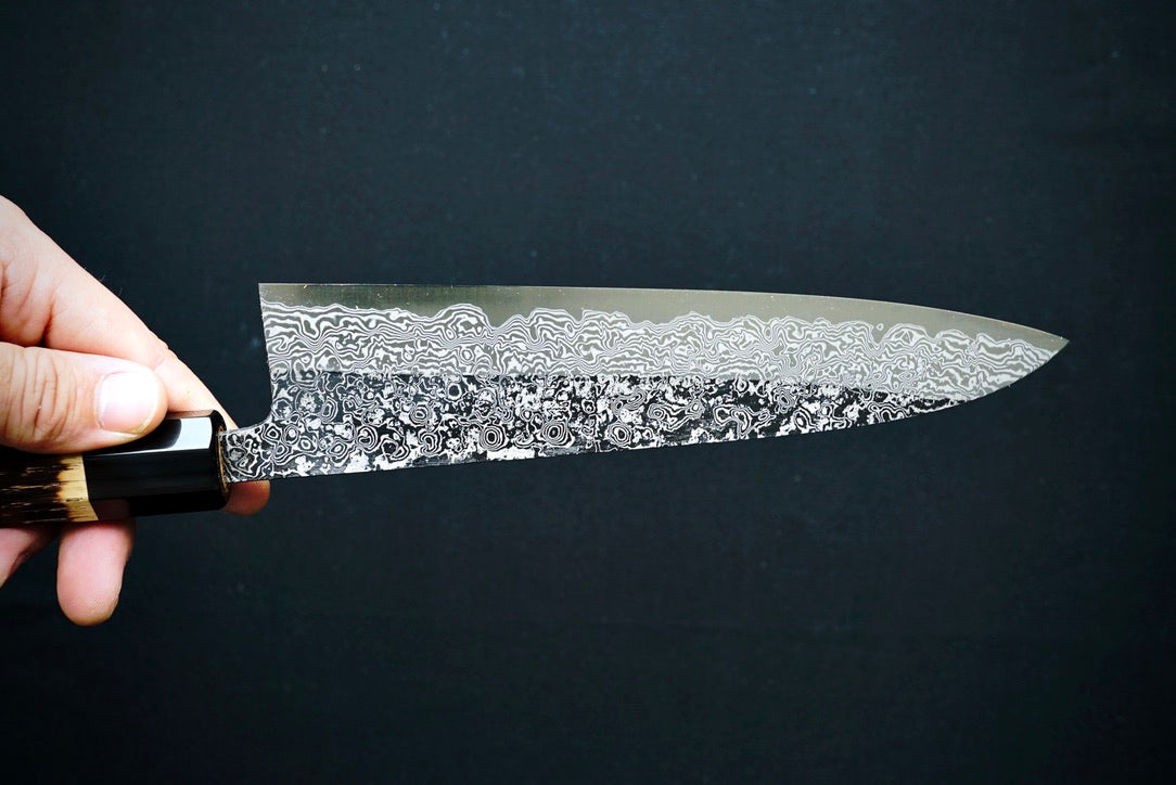 Kurouchi SLD Damascus Gyuto 210mm - Thecooksedge