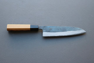 Hatsukokoro Kumokage Santoku 180mm - Thecooksedge