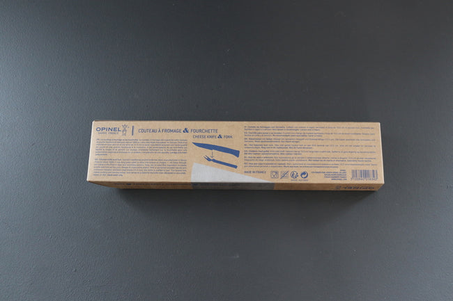 Opinel Cheese Knife & Fork - Thecooksedge