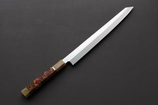 Satoshi Nakagawa Honyaki Kiritsuke Yanagiba 300mm - Thecooksedge