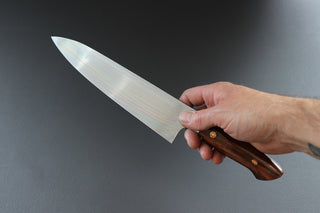 Yoshihiro Yauji Blue #2 Damascus Gyuto 210mm - Thecooksedge