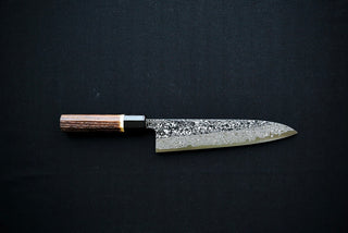 Kurouchi SLD Damascus Gyuto 210mm - Thecooksedge