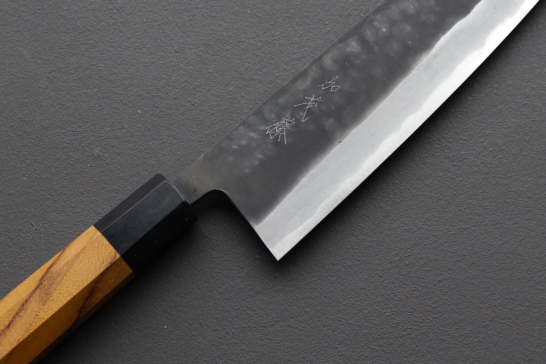 Kamo Shiro AS Kurouchi Gyuto 240mm - Thecooksedge