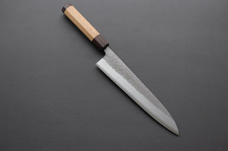 Yoshikane White #2 Kurouchi Tuschime Gyuto 240mm - Thecooksedge