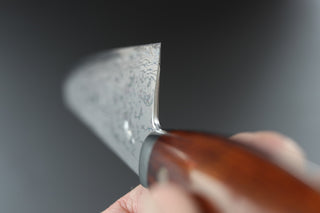 Yoshihiro Yauji Blue #2 Damascus Kiritsuke Gyuto 180mm - Thecooksedge