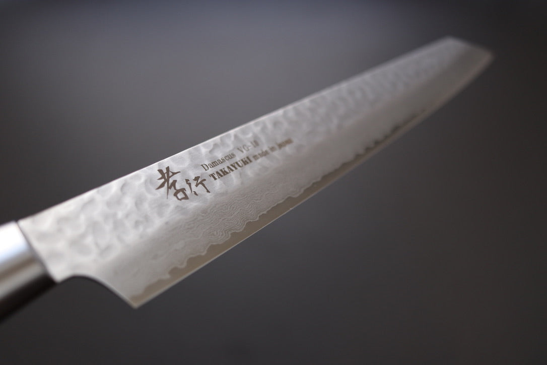 Sakai Takayuki 33 Layer Damascus Kengata Sujihiki 270mm - Thecooksedge