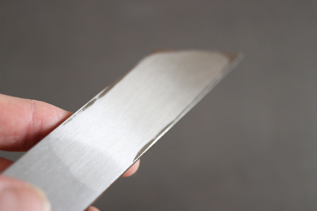 Sakai Kikumori Yoshikazu Tanaka Gokujyo Osaka-saki Unagi (Eel) knife Narrow - Thecooksedge