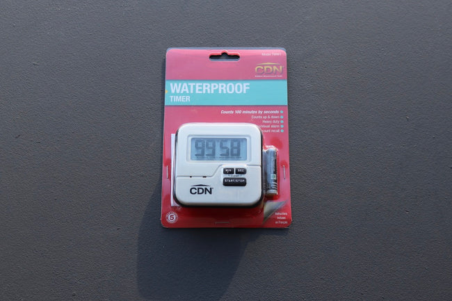 CDN Waterproof Kitchen Timer - Thecooksedge