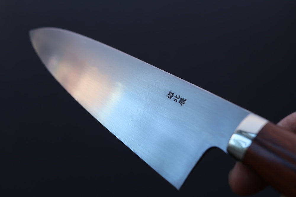 Yoshikazu Ikeda White#3 Namiukashi Gyuto 210mm - Thecooksedge