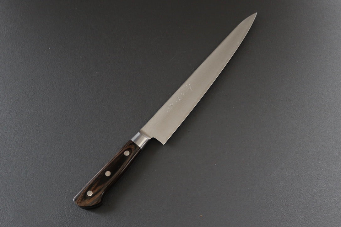 Sakai Kikumori SG2 Western Series Sujihiki 240mm - Thecooksedge