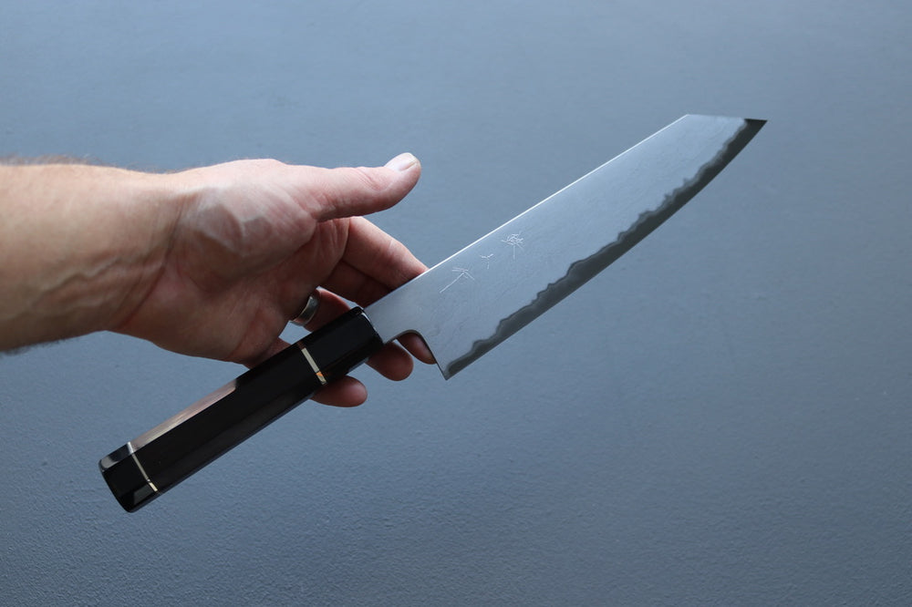 Tetsujin Hamono Aogami #2 Kiritsuke Gyuto 210mm - Thecooksedge