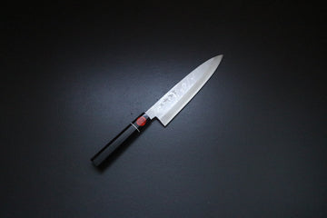 Shigeki Tanaka VG10 Damascus Mioroshi Deba 210mm - Thecooksedge