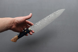 Yoshimi Kato SG2 Damascus Gyuto 240mm - Thecooksedge