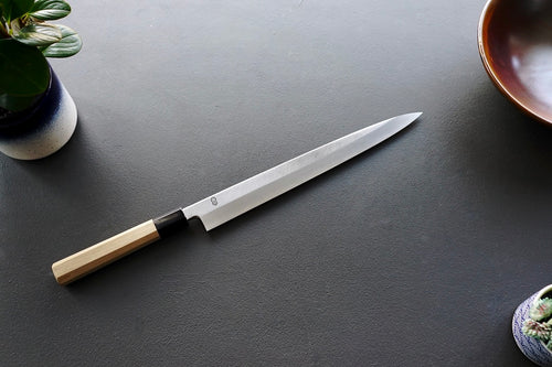 Kikuzuki Kasumi Yanagiba 300mm - Thecooksedge