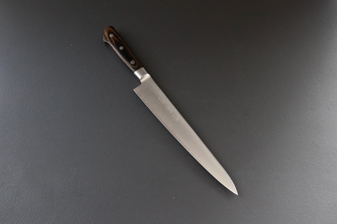 Sakai Kikumori SG2 Western Series Sujihiki 240mm - Thecooksedge