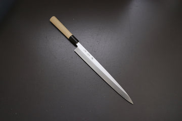 Sakai Kikumori x Yoshikazu Tanaka Gokujyo Yanagiba 300mm - Thecooksedge