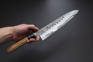 Hatsukokoro Inazuma AS Damascus Gyuto 240mm - Thecooksedge