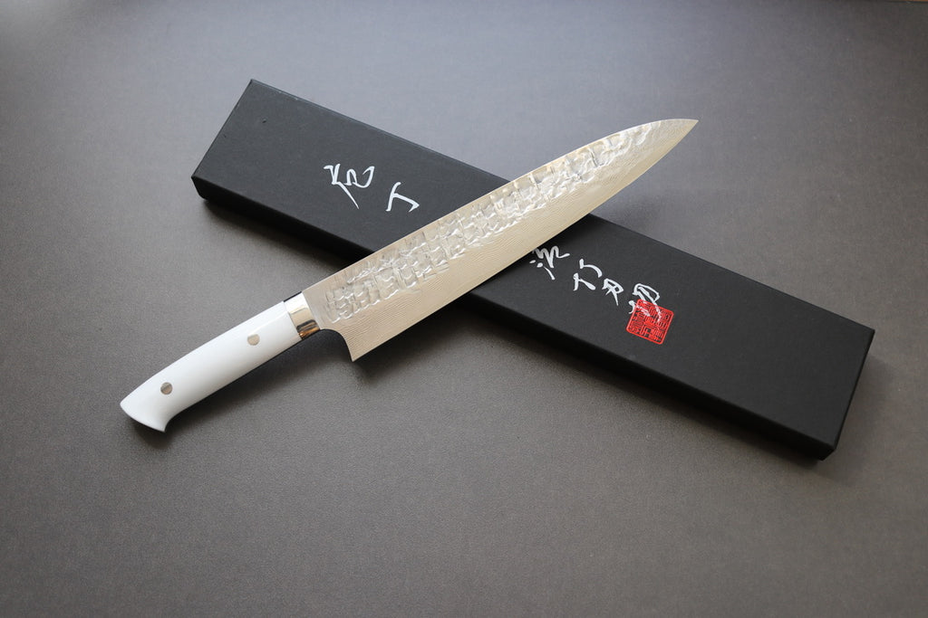 Takeshi Saji Tsuchime VG10 Gyuto 240mm - Thecooksedge