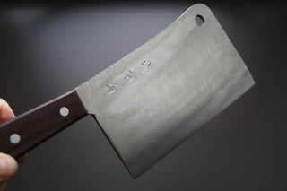 Sakai Kikumori Nihonko Cleaver 180mm - Thecooksedge