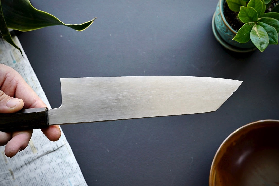 Sakai Kikumori Asagiri Kiritsuke Gyuto 225mm - Thecooksedge