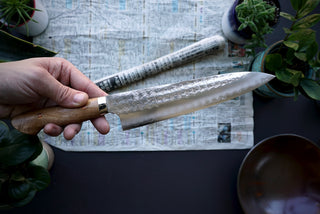 Yoshimi Kato SG2 Tsuchime Gyuto 210mm - Thecooksedge