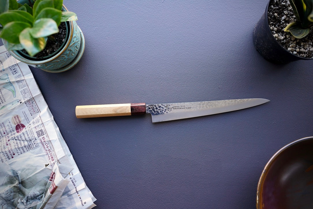 Sakai Takayuki 33 Layer Wa-Sujihiki 240mm - Thecooksedge