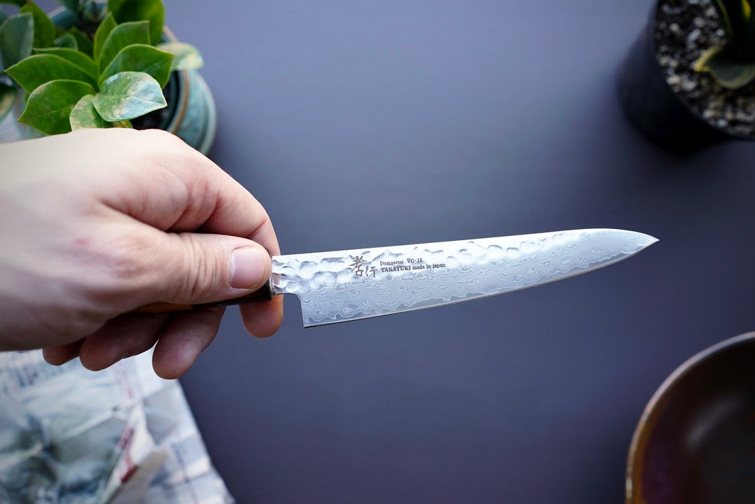 Sakai Takayuki 33 Layer Damascus Wa Petty 150mm - Thecooksedge