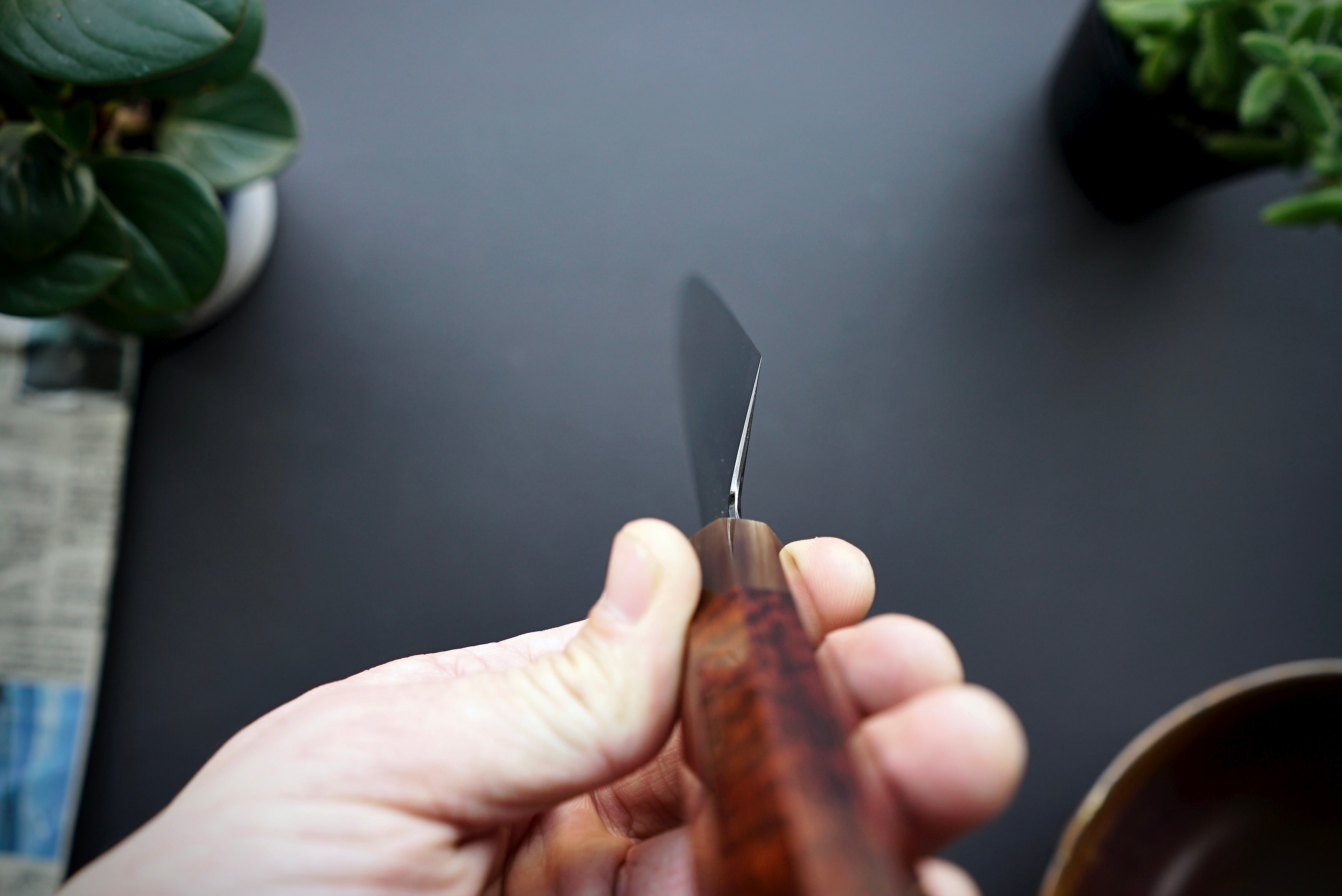 Satoshi Nakagawa Blue#2 Honyaki Gyuto 240mm - Thecooksedge