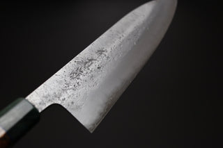 Sakai Kikumori Nashiji Gyuto 240mm Custom Handle - Thecooksedge