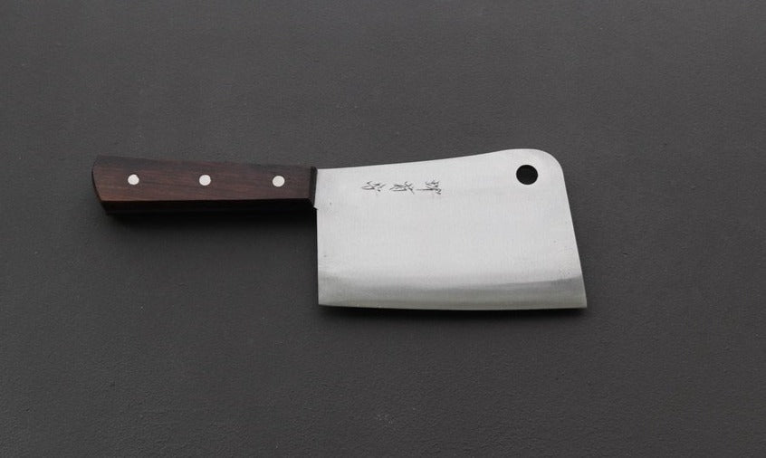 Sakai Kikumori Nihonko Cleaver 150mm - Thecooksedge