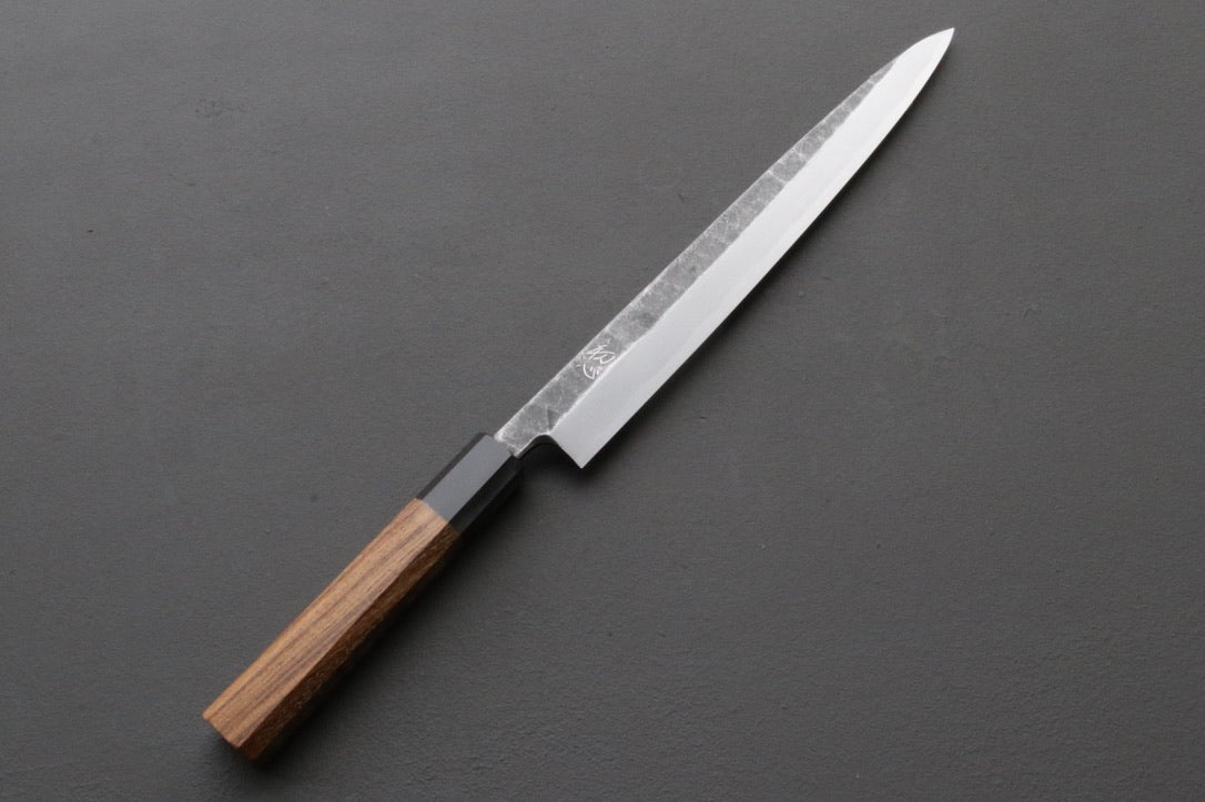 Hatsukokoro Single Bevel Kurouchi Yanagiba 240mm - Thecooksedge