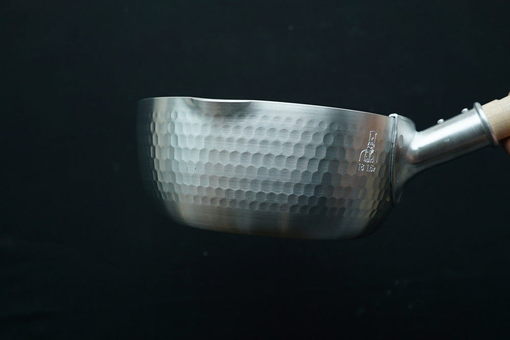 Nakao Hammered Yukihira Pot - Thecooksedge