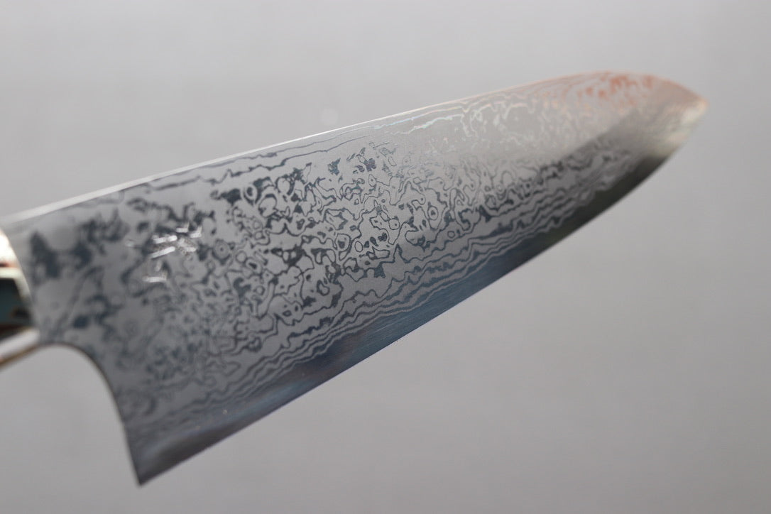 Yoshihiro Yauji Blue #2 Damascus Gyuto 240mm - Thecooksedge