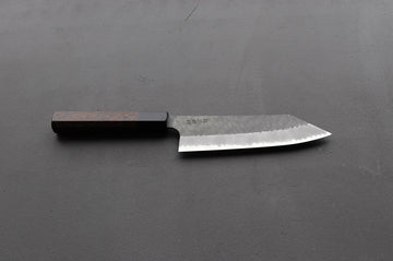 Nigara Hamono SG2 Kurouchi Tsuchime Bunka 180mm - Thecooksedge