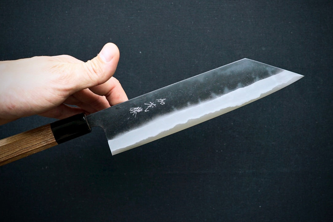 Shiro Kamo AS Kurouchi Kiritsuke Gyuto 210mm - Thecooksedge